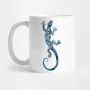 Ornate Gecko Colorful Lizard Illustration Mug